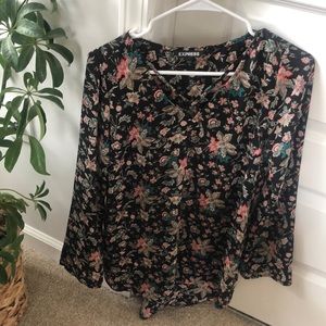Bohemian Floral Shirt Small